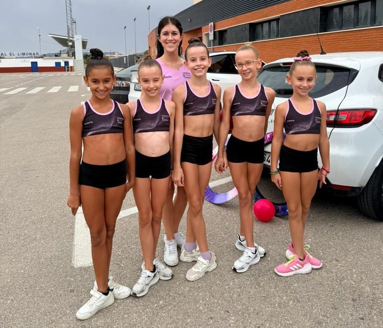 Nuestras gimnastas participan en una Masterclass con Ana Pelaz
